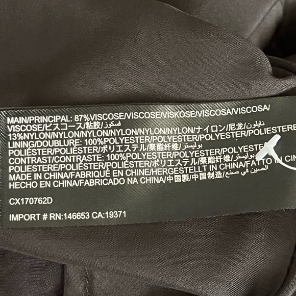 C/MEO Collective Recollection Asymmetrical Fringe Dress - Picture 12 of 13